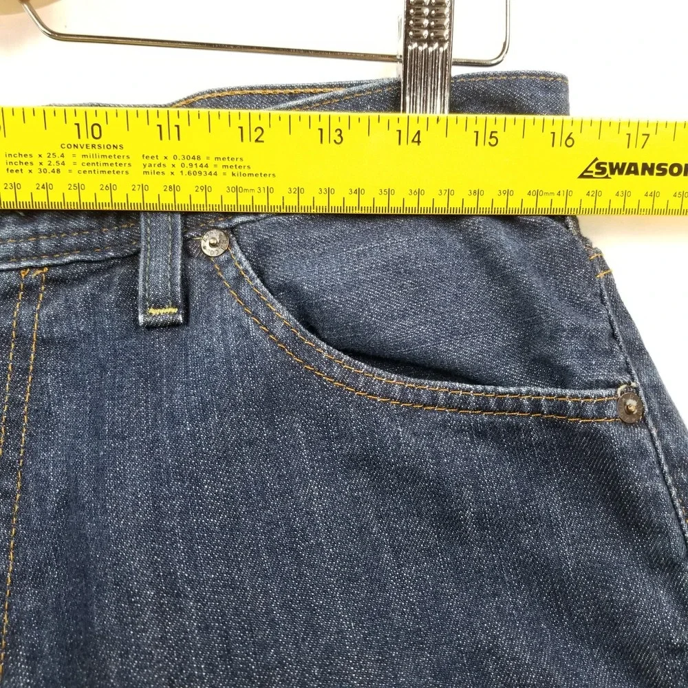 Polo‎ Jeans Co Jeans Men 32 x 27.5 Blue Cotton Loose Baggy Dark Ralph Lauren